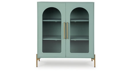 Adwen Light Green Accent Cabinet from Ashley - Luna Furniture