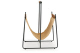 Faronworth Brown/Black Magazine Rack from Ashley - Luna Furniture