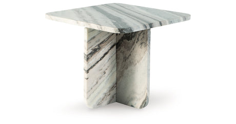 Baretton Black/White/Taupe Accent Coffee Table from Ashley - Luna Furniture