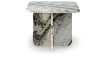Baretton Black/White/Taupe Accent Coffee Table from Ashley - Luna Furniture