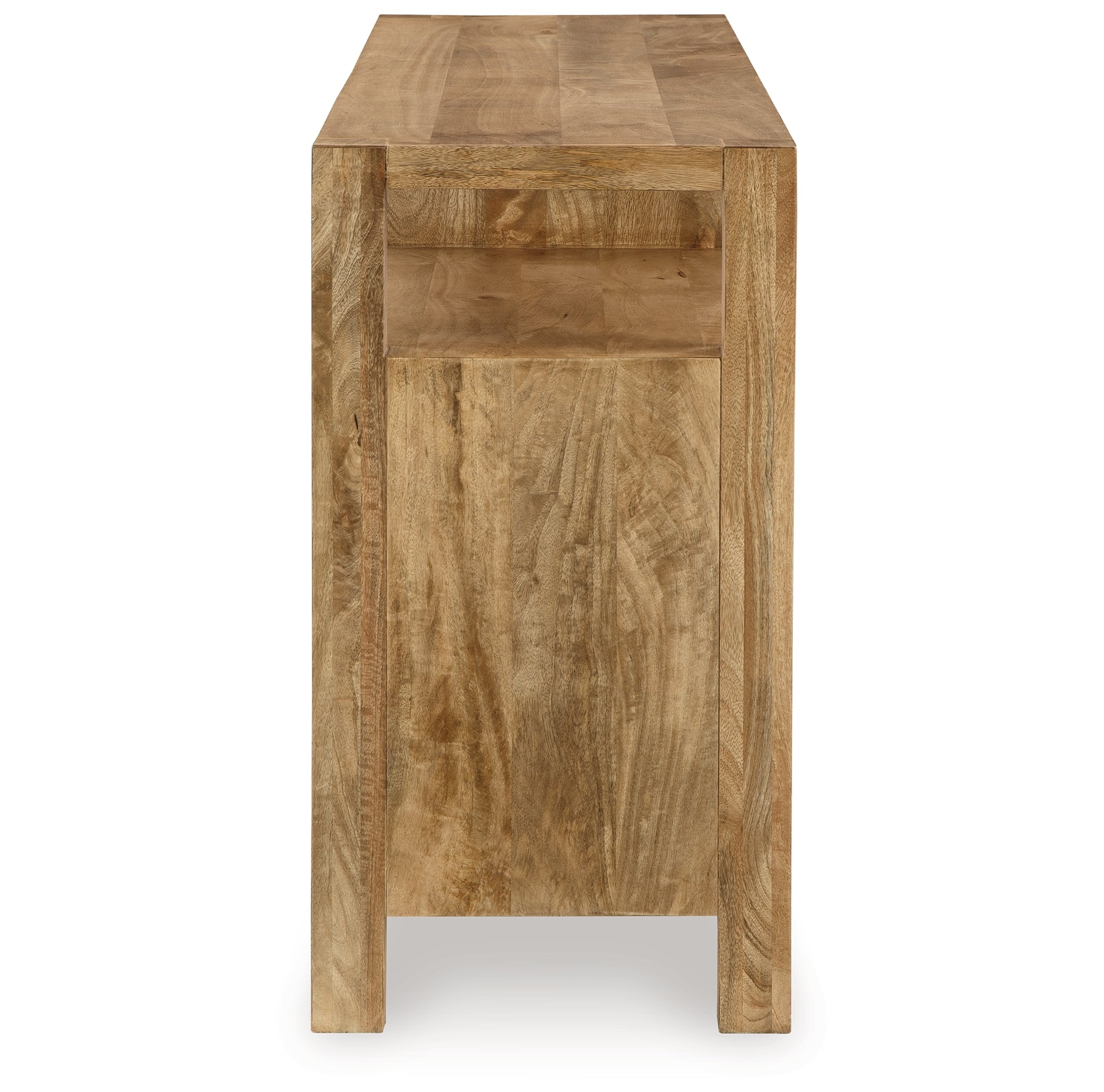 アフガナイト Hudwick Natural Brown Accent Cabinet – Luna Furniture