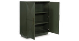 Geirwood Dark Green Accent Cabinet from Ashley Furniture - Luna Furniture