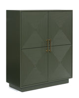Geirwood Dark Green Accent Cabinet from Ashley Furniture - Luna Furniture