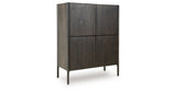 Orsonal Espresso Brown Accent Cabinet from Ashley - Luna Furniture