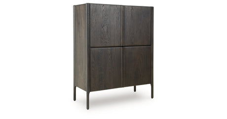 Orsonal Espresso Brown Accent Cabinet from Ashley - Luna Furniture