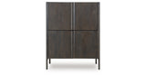 Orsonal Espresso Brown Accent Cabinet from Ashley - Luna Furniture