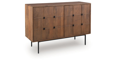 Juddins Brown Accent Cabinet from Ashley - Luna Furniture