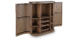 Landermont Medium Brown Bar Cabinet from Ashley - Luna Furniture