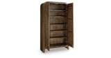 Thoren Medium Brown Accent Cabinet from Ashley - Luna Furniture
