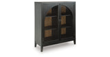 Armenleigh Black/Brown Accent Cabinet from Ashley - Luna Furniture