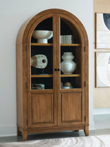 Dagandale Natural/Black Accent Cabinet from Ashley Furniture - Luna Furniture