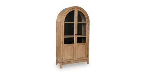 Dagandale Natural/Black Accent Cabinet from Ashley - Luna Furniture