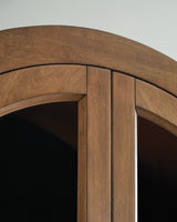 Dagandale Natural/Black Accent Cabinet from Ashley Furniture - Luna Furniture