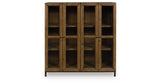 Wrenridge Gray Brown Accent Cabinet from Ashley - Luna Furniture