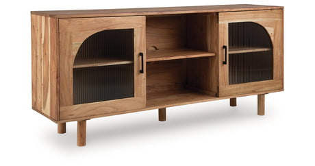 Adway Natural Brown Accent Cabinet from Ashley Furniture - Luna Furniture