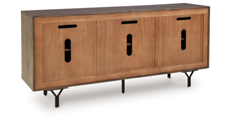 Lavinmont Multi Brown Accent Cabinet from Ashley - Luna Furniture