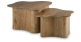 Abeford Brown Accent Coffee Table (Set of 2) from Ashley - Luna Furniture
