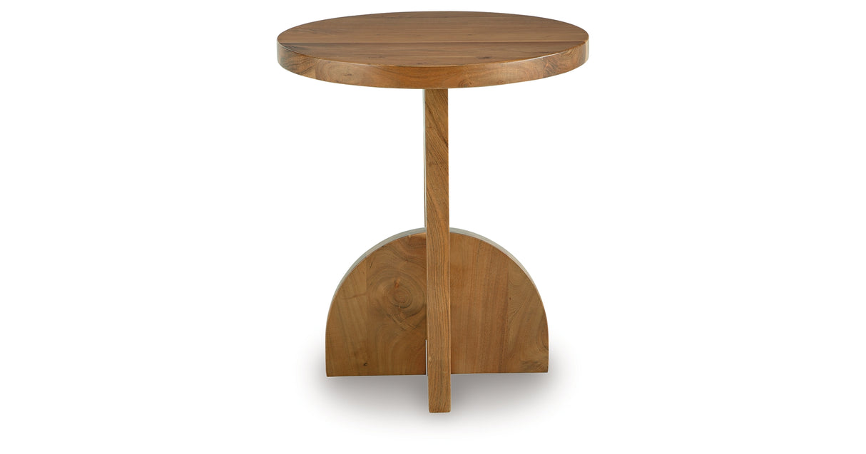 Hollbourne Brown Accent Table from Ashley - Luna Furniture