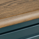 Finnworth Blue/Brown 70" Bookcase