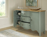 Actonville Antique Green Accent Cabinet