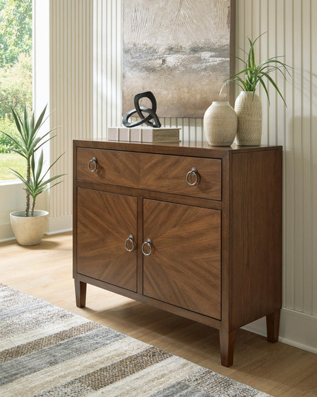Walsgrove Medium Brown Accent Cabinet from Ashley - Luna Furniture
