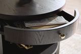 Leighmour Dark Brown Accent Table