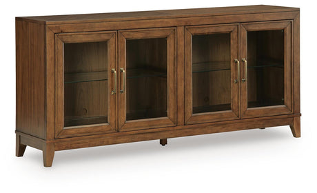 Annswick Medium Brown Accent Cabinet from Ashley - Luna Furniture
