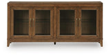 Annswick Medium Brown Accent Cabinet from Ashley - Luna Furniture