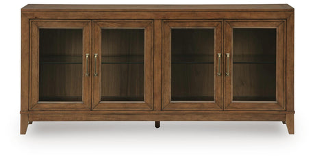 Annswick Medium Brown Accent Cabinet from Ashley - Luna Furniture