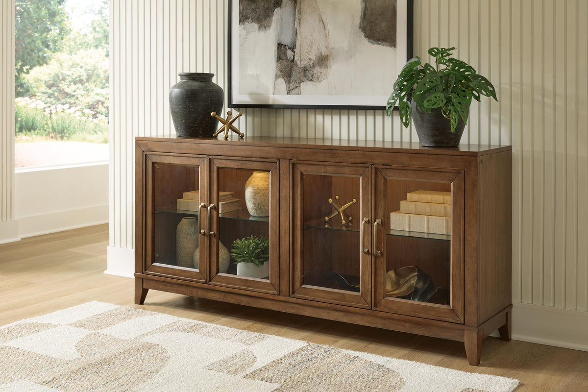 Annswick Medium Brown Accent Cabinet from Ashley - Luna Furniture