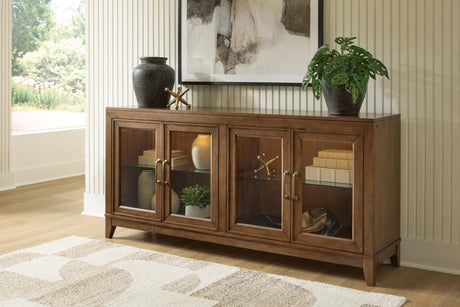 Annswick Medium Brown Accent Cabinet from Ashley - Luna Furniture