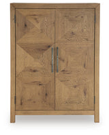 Clayburns Light Brown Bar Cabinet