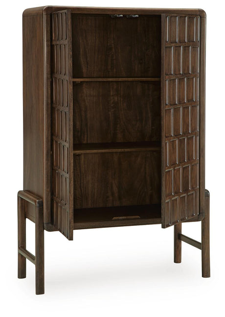 Dukestone Brown Accent Cabinet from Ashley - Luna Furniture