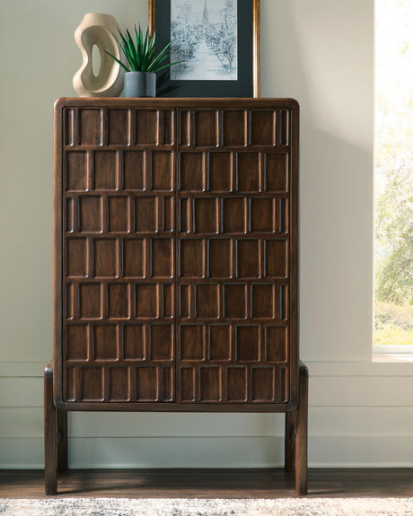 Dukestone Brown Accent Cabinet from Ashley - Luna Furniture