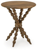Jadner Light Brown Accent Table from Ashley - Luna Furniture