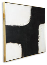 Reighlea Black/White Wall Art from Ashley - Luna Furniture
