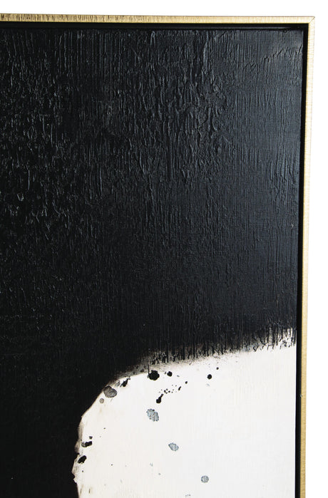 Reighlea Black/White Wall Art from Ashley - Luna Furniture