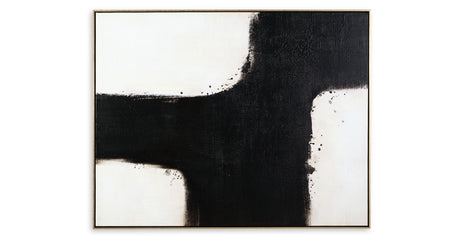 Reighlea Black/White Wall Art from Ashley - Luna Furniture