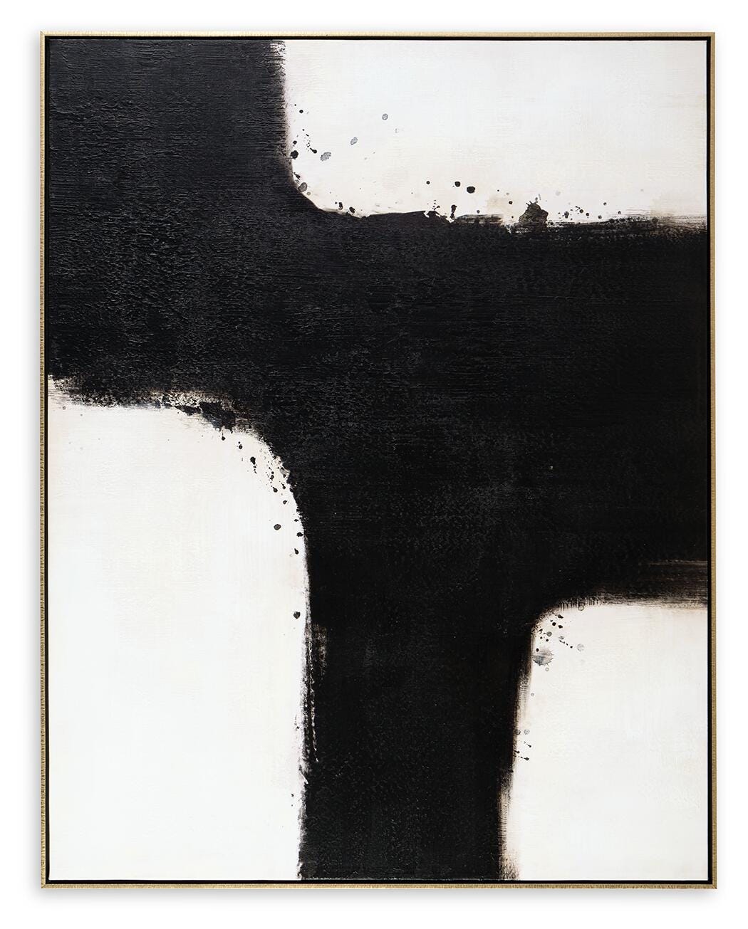 Reighlea Black/White Wall Art from Ashley - Luna Furniture