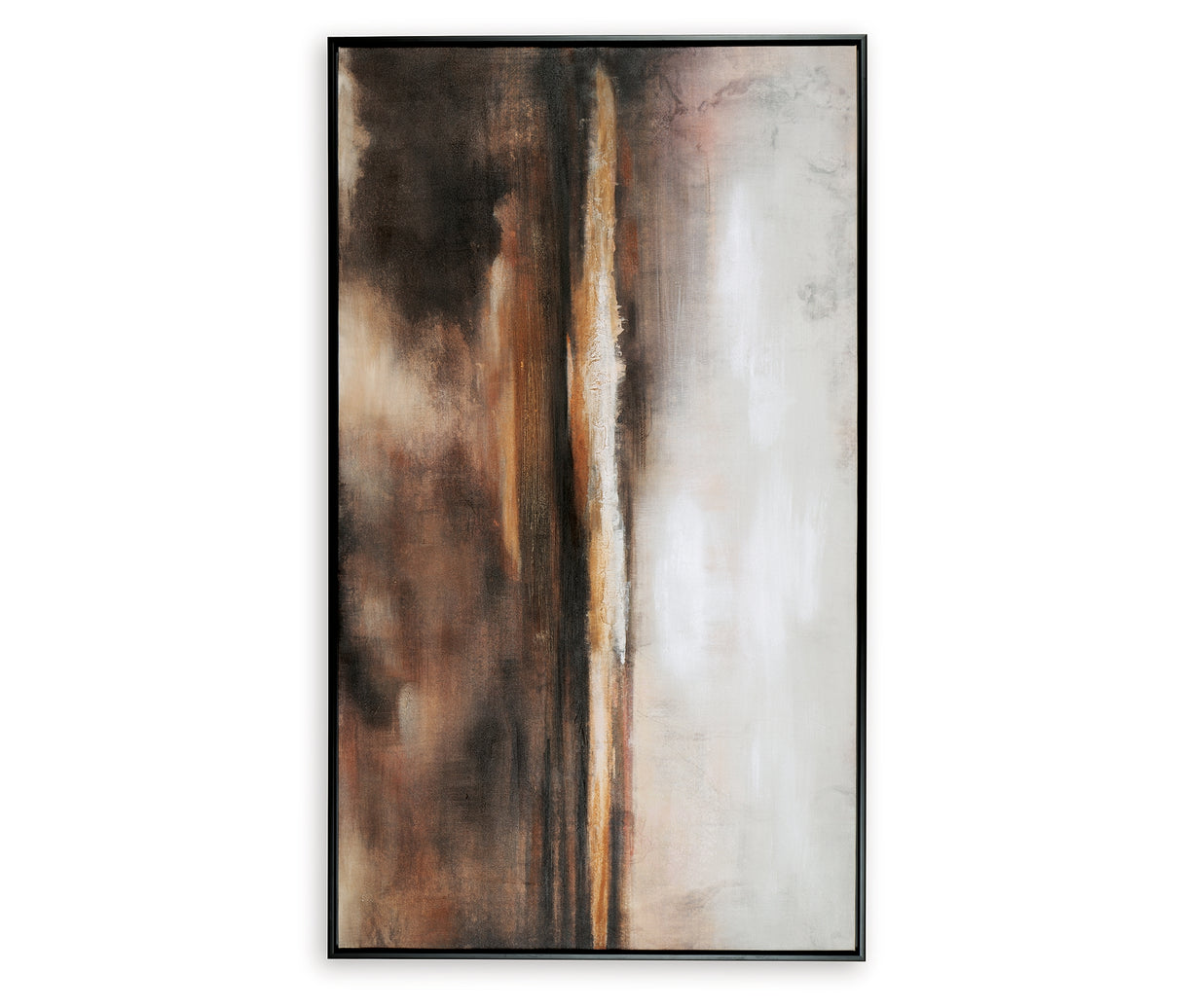 Drewland Black/Brown/Orange Wall Art from Ashley - Luna Furniture