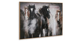 Chaseburn Brown/Black/White Wall Art from Ashley Furniture - Luna Furniture