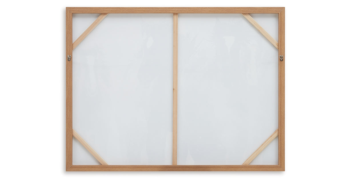 Chaseburn Brown/Black/White Wall Art from Ashley Furniture - Luna Furniture