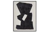 Garviery Black/Cream Wall Art from Ashley - Luna Furniture