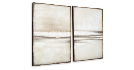 Brockdunn Tan/Brown Wall Art from Ashley Furniture - Luna Furniture