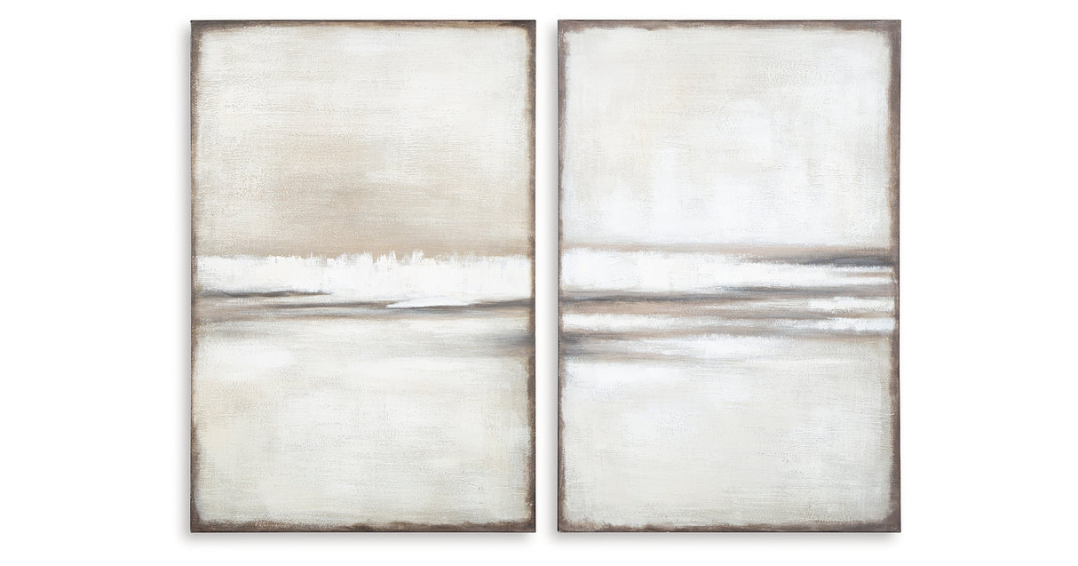 Brockdunn Tan/Brown Wall Art from Ashley Furniture - Luna Furniture