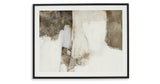 Aldricton Brown/White Wall Art from Ashley Furniture - Luna Furniture