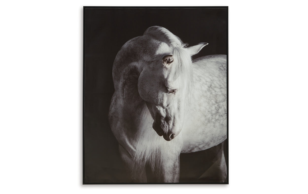 Archerwick Black/White Wall Art from Ashley Furniture - Luna Furniture