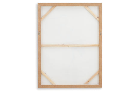 Aubinell Beige Wall Art from Ashley Furniture - Luna Furniture