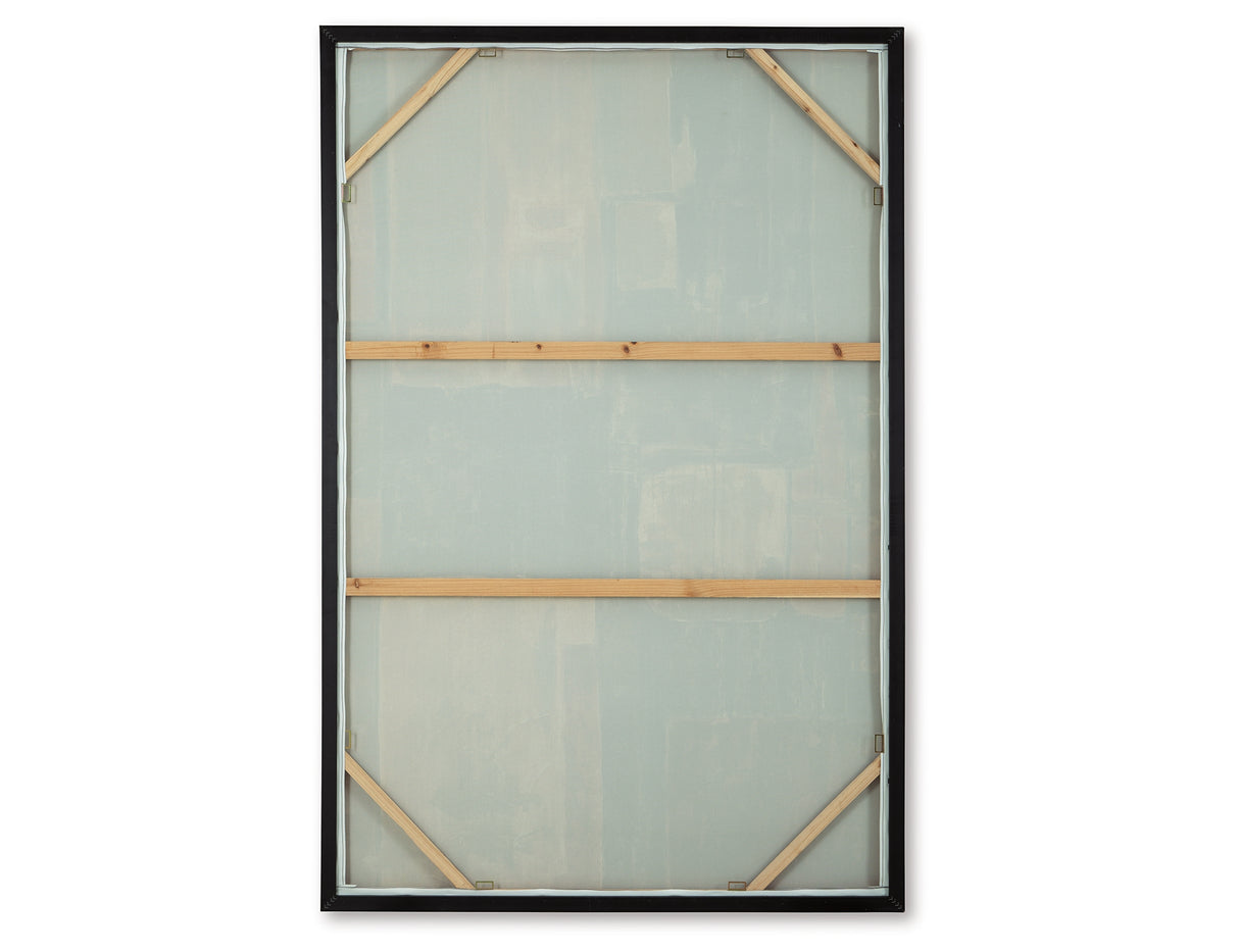 Howford Brown/Black/Gray Wall Art from Ashley Furniture - Luna Furniture