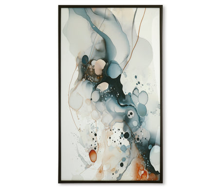 Foxenburg Blue/Amber/White Wall Art from Ashley - Luna Furniture